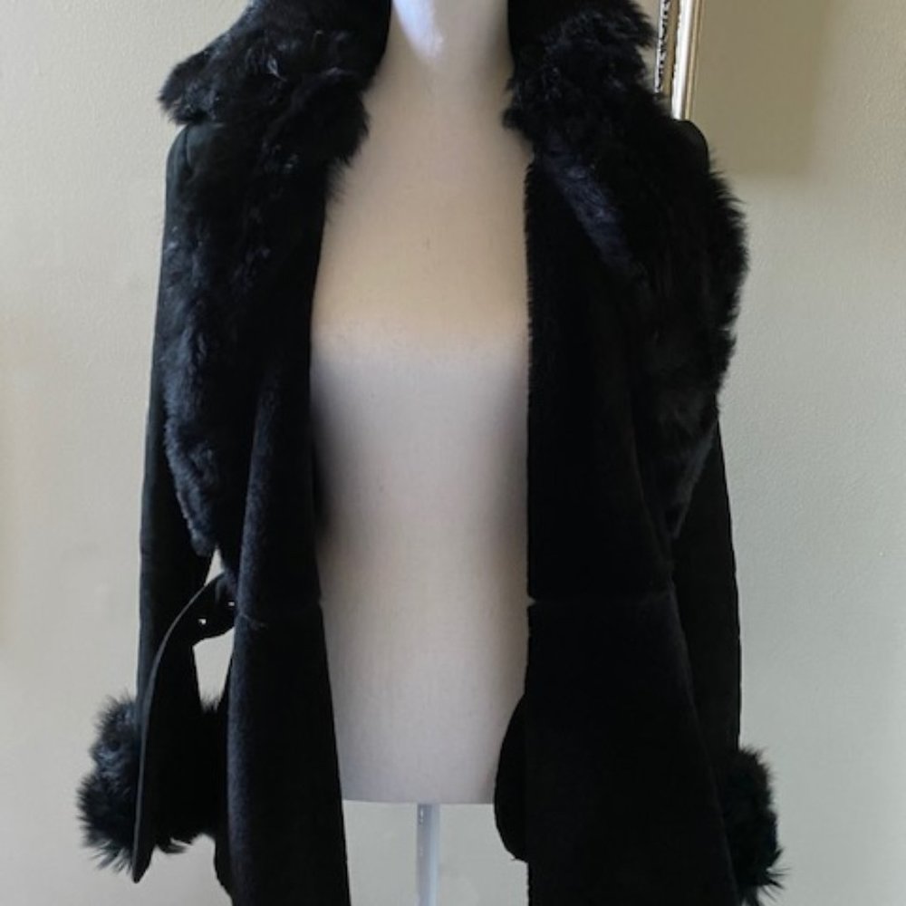 Lamb Real Shearling Jacket - Picture 4 of 7
